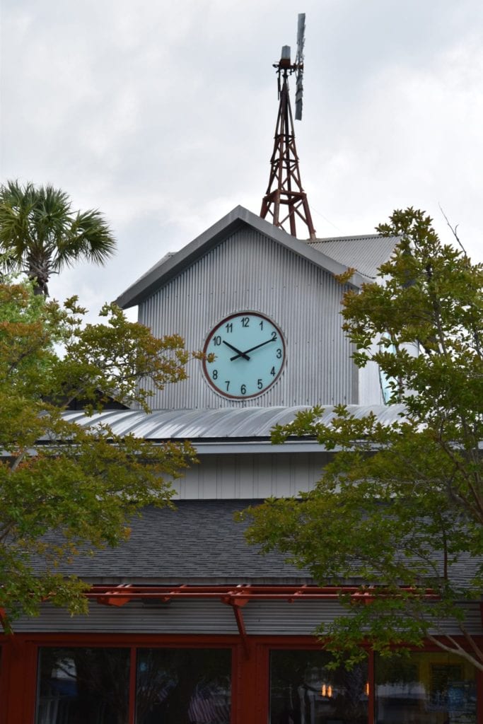 A tower clock installed on building acting as a landmark